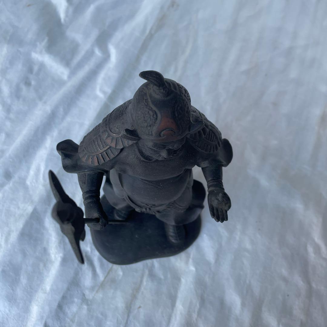 毘沙門天像 美品 金運開運商売繁盛健康長寿高さ30cm。25