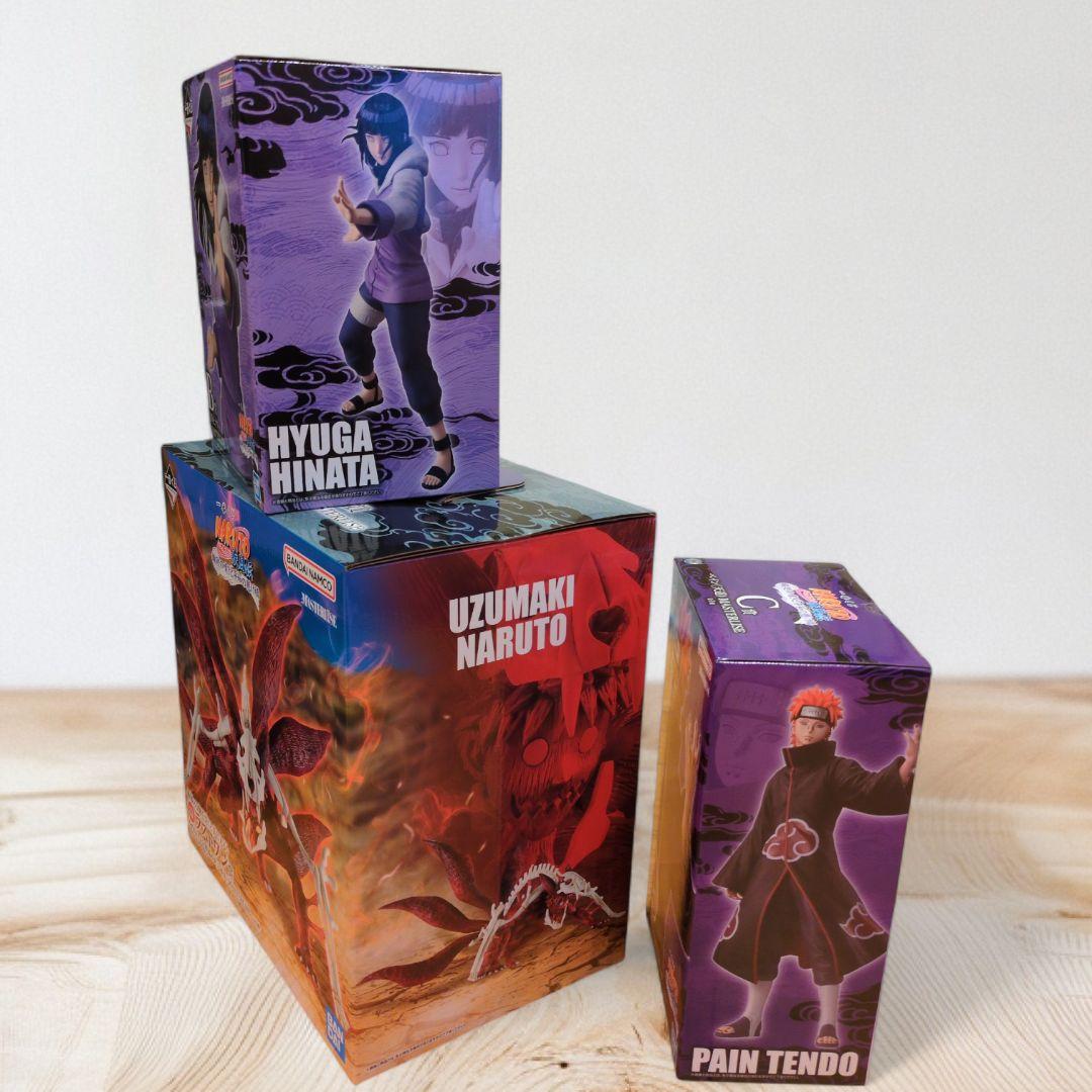 NARUTO　一番くじ　ラストワン賞　うずまきナルト　ヒナタ　ペイン　フィギュア