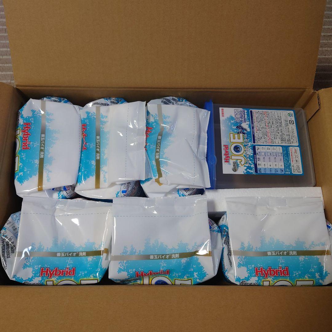 ハイブリッド浄 善玉バイオ洗剤1.3kg×6袋 ケーススプーン付き