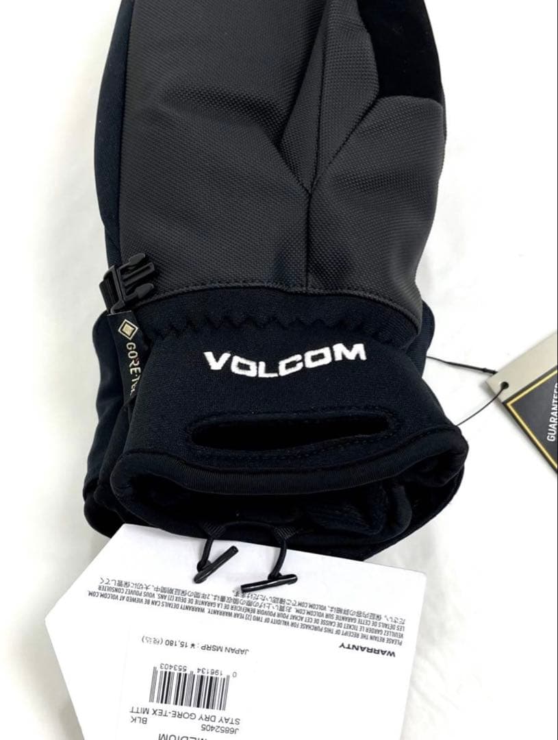 ボルコム ミトングローブ メンズＬサイズ GORE-TEX 黒色 スノボ 新品