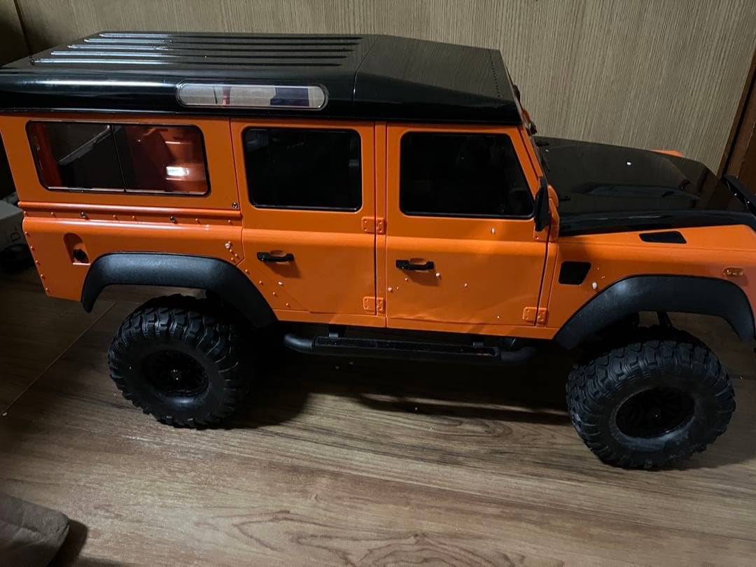 DOUBLE E 1/8 DEFENDER D110 RTR オレンジ