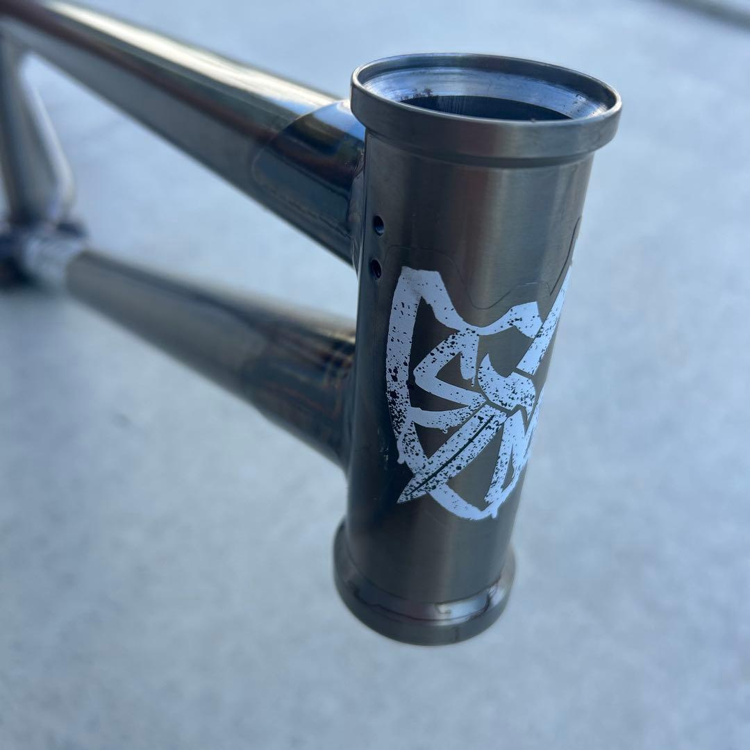 自転車本体 S&M DAGGER FRAME 20.5 / Gloss Clear