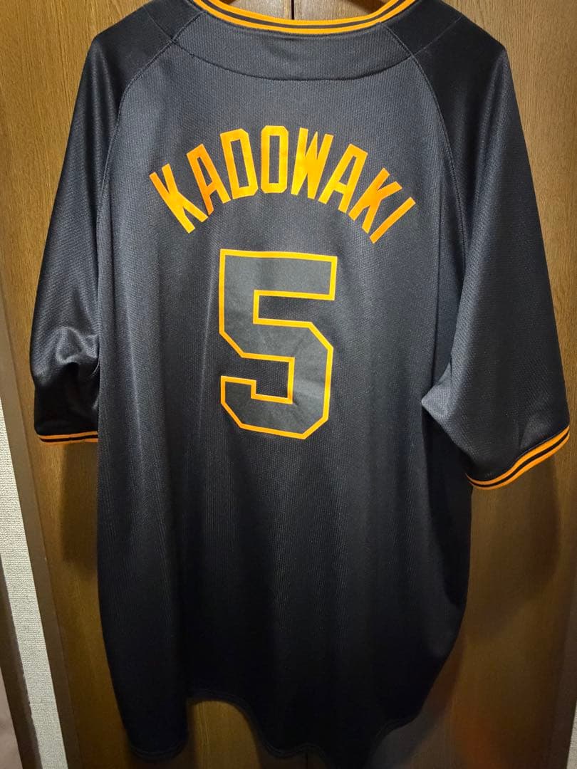 読売ジャイアンツ　門脇誠　ユニフォーム　黒