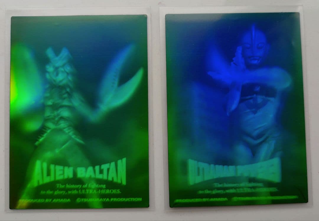 g*n様 アマダ トレーディングコレクション ウルトラマン 3Dホロカード 6枚