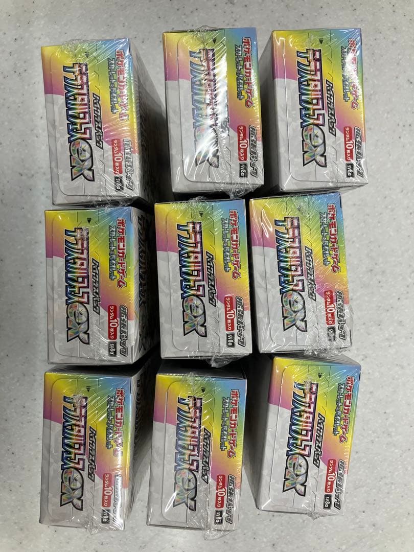 ポケモンカード テラスタルフェスex シュリンク付き 9BOX