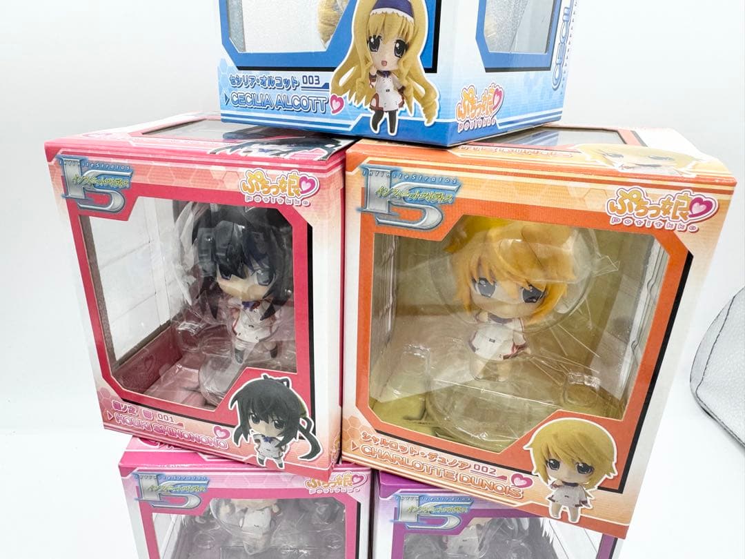 IS インフィニット・ストラトス ぷちっと フィギュア 5体セット 未開封