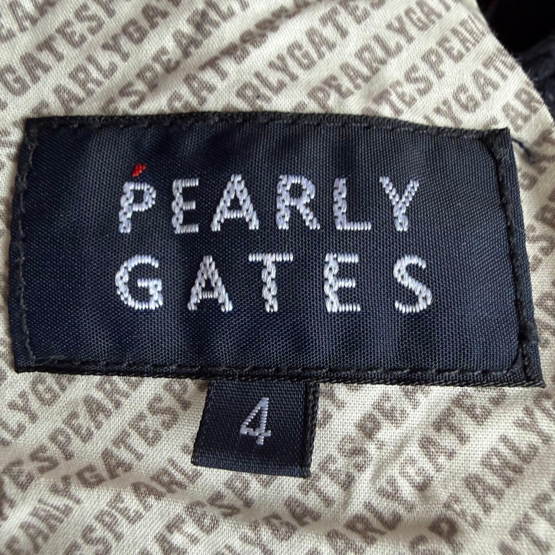 裏起毛　パーリーゲイツ　パンツ　M〜L相当　紺　濃紺　ネイビー　コットン素材　4