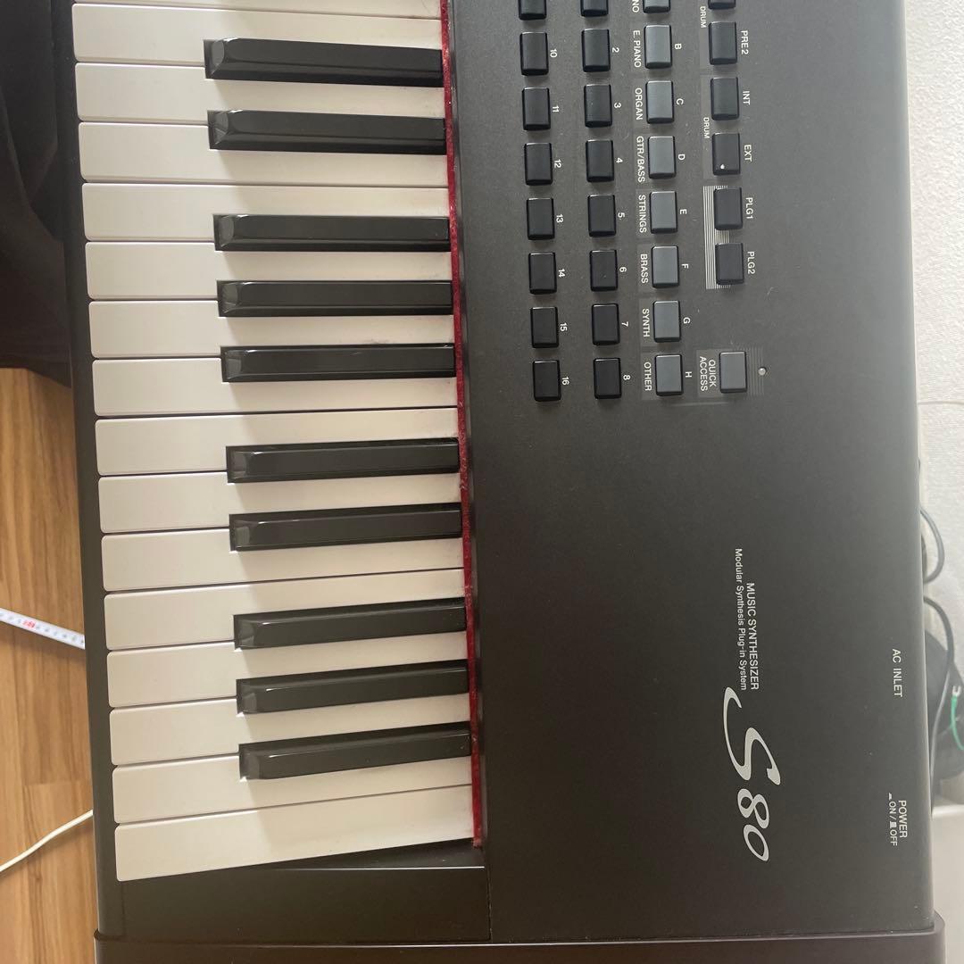 【良品・動作確認済み】YAMAHA S80 88鍵