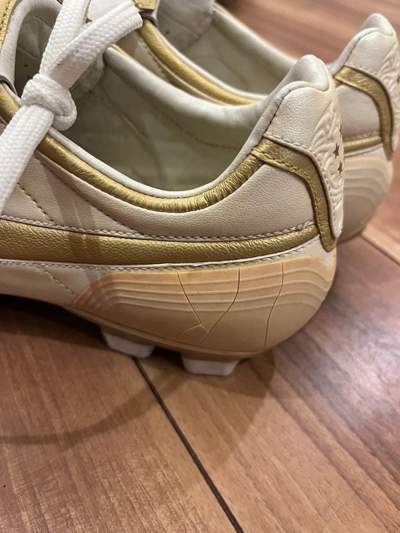 Nike R10 サッカーシューズ ホワイト/ゴールド ロナウジーニョ 28㎝