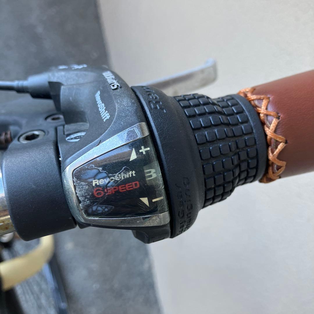 引き取り限定　静岡　クロスバイク　6段変速　自転車