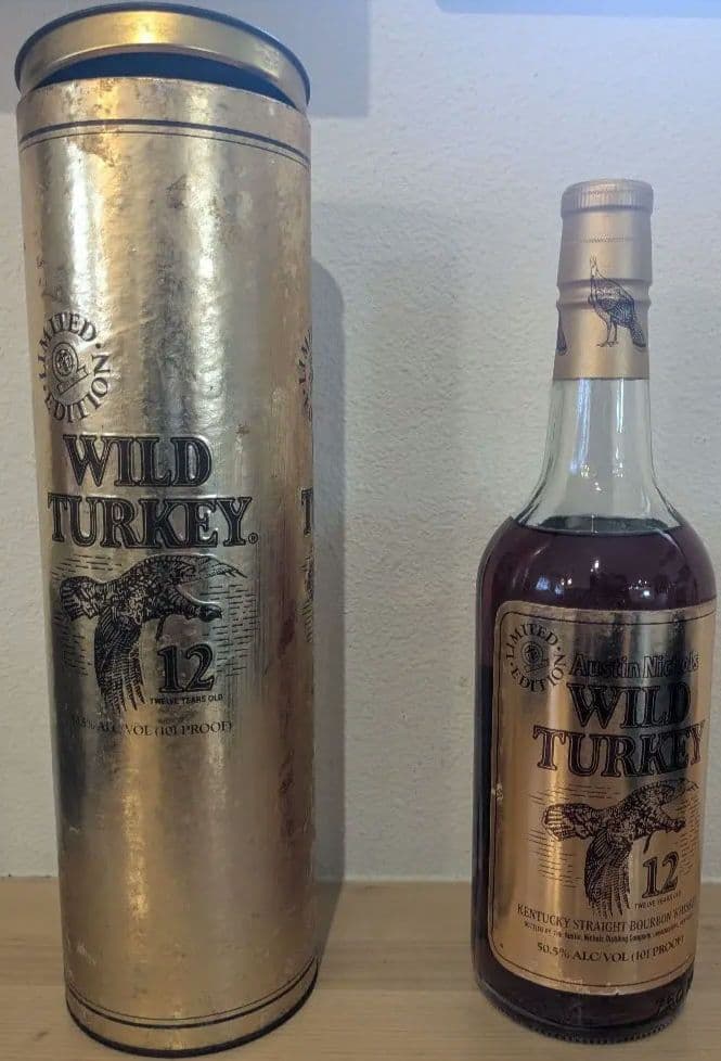 未開封 WILD TURKEY 12年 限定版ウイスキー リミテッドエディション