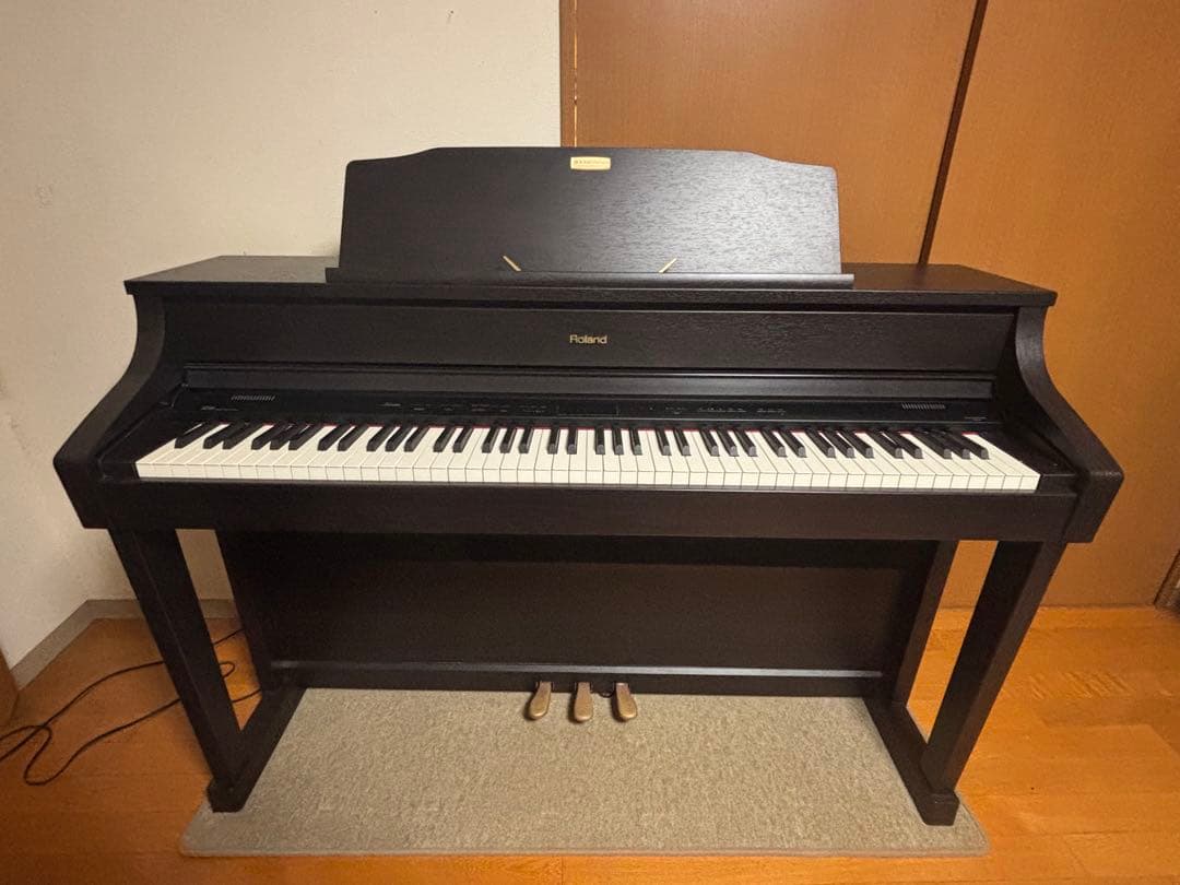Roland ダークブラウン デジタルピアノ