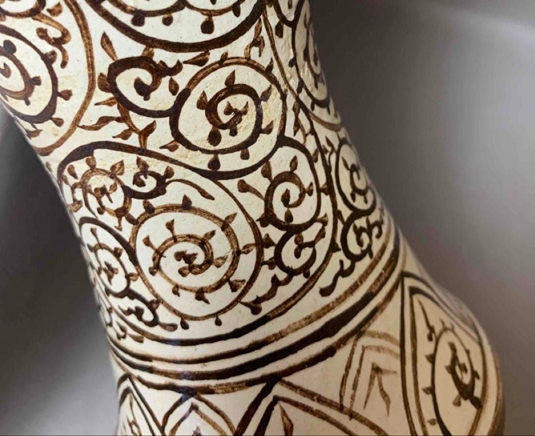 中国 蛸唐草瓶子　f2250408