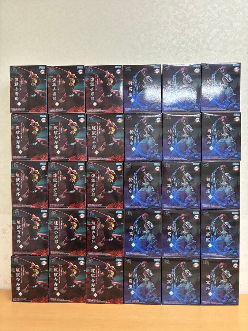 鬼滅の刃 xrosslink フィギュア 猗窩座 煉獄杏寿郎　30個セット