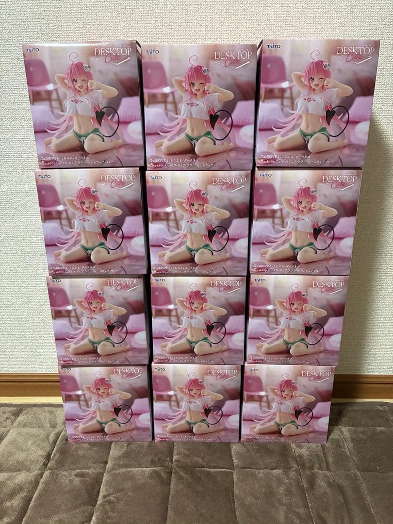 To LOVEる Desktop Cute フィギュア ララ ルームウェア12個