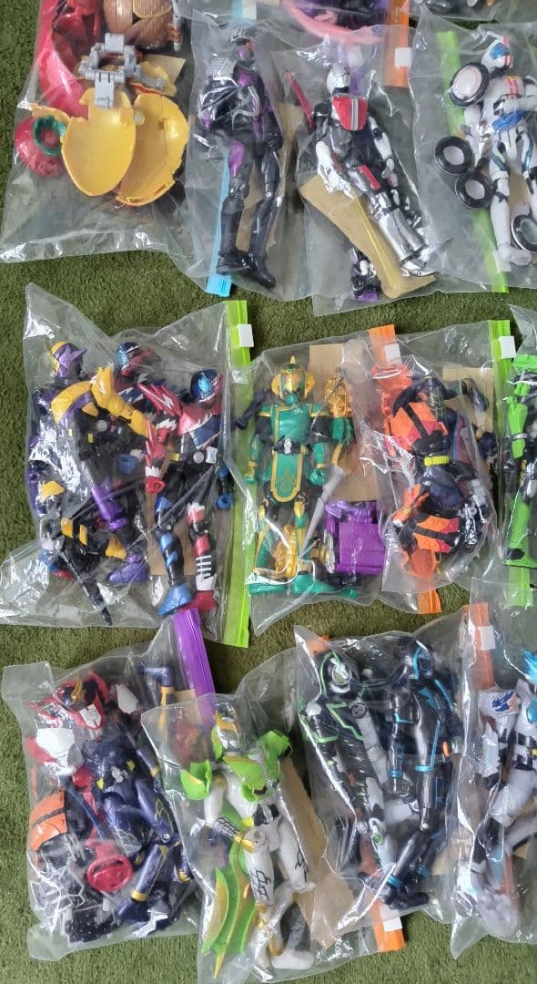 仮面ライダーフィギュア　いろいろたっぷりセット
