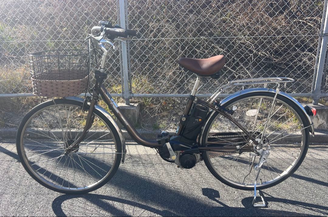パナソニック電動アシスト自転車エコナビ付き26インチ5x5関東圏配送可能