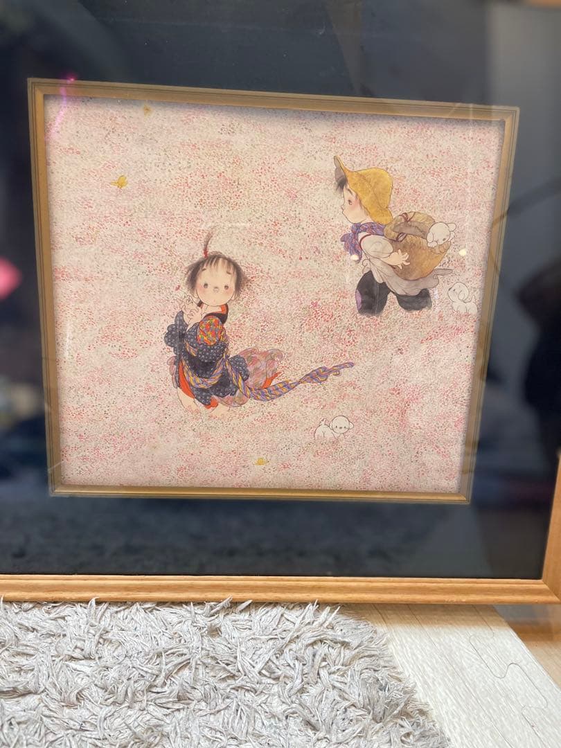 絵画2枚　年代物　希少