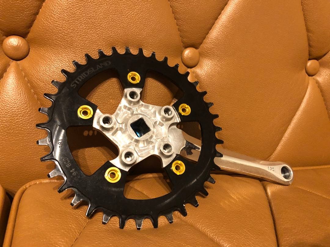 GRAFTON STRIDSLANDオールドMTB クランクセット 38T