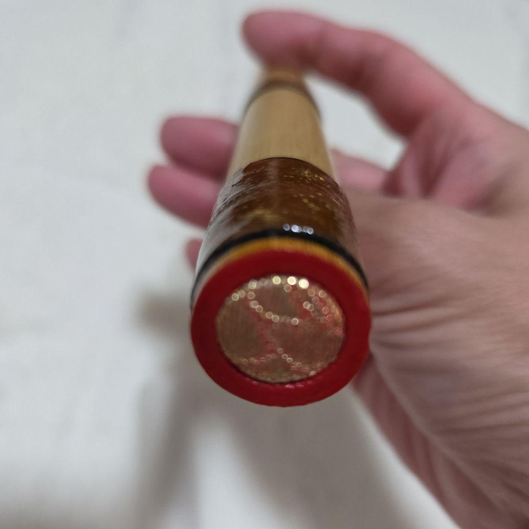 石見神楽を奏でる篠笛　父の手作り　石見地方伝統芸　 7穴 竹製 約102.5cm