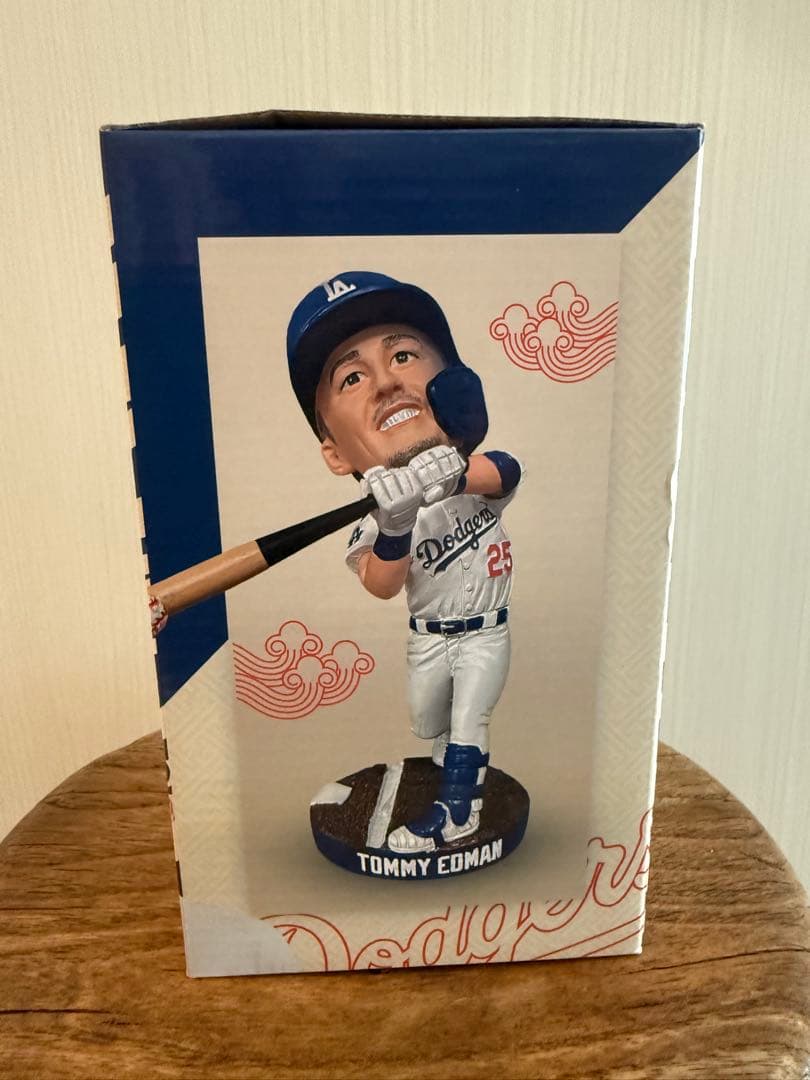 LA ドジャース　トミー・エドマン ボブルヘッド　人形