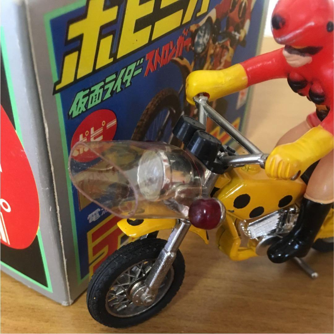 【保護用ゴム付 美品】ポピニカ テントロー / 仮面ライダーストロンガー