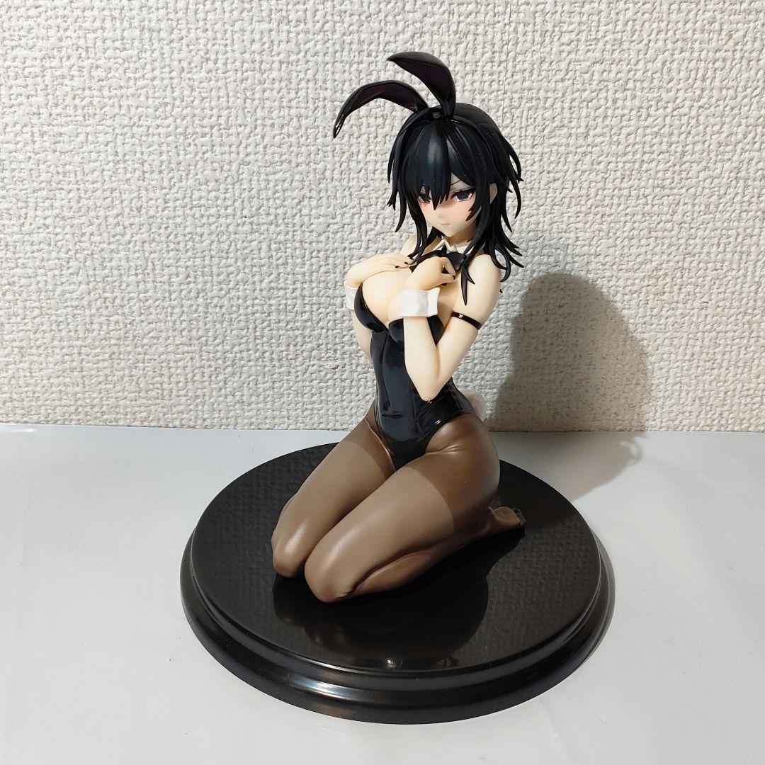 ☆　バラ　オリジナルキャラクター　横山いしみ　黒バニー　1/7　フィギュア　☆