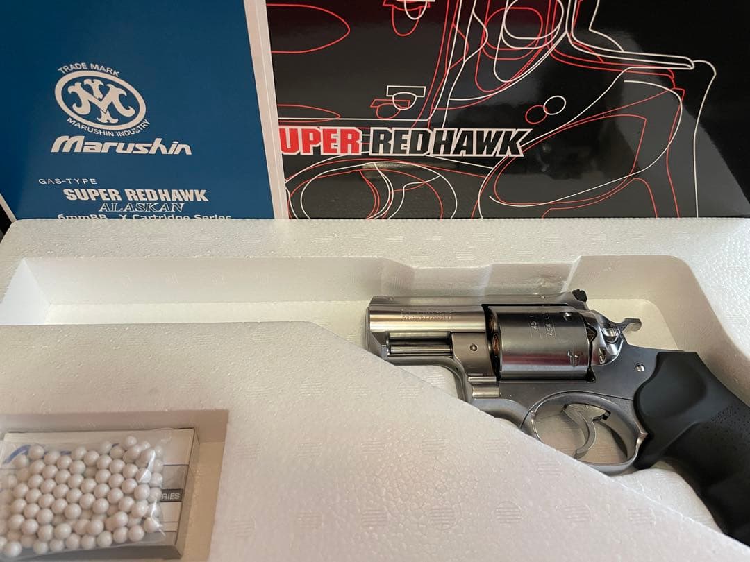 マルシン　スーパーレッドホーク　アラスカン　454カスール　ガスガン