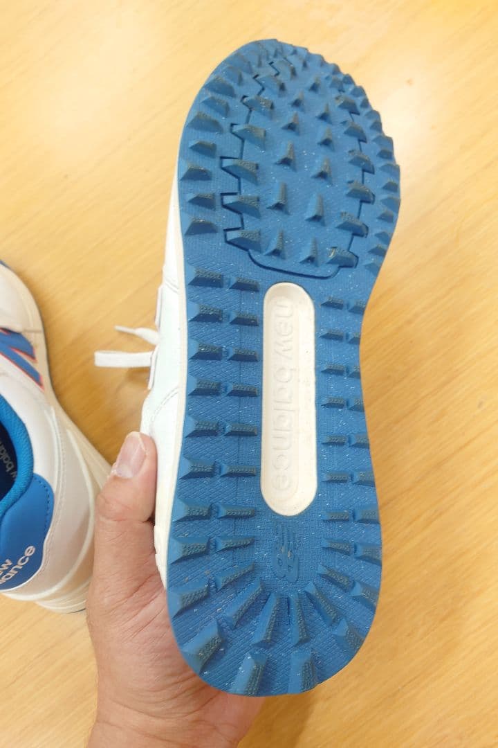 着用1回☆ニューバランス574 v3 SLスパイクレスゴルフシューズ24.5cm