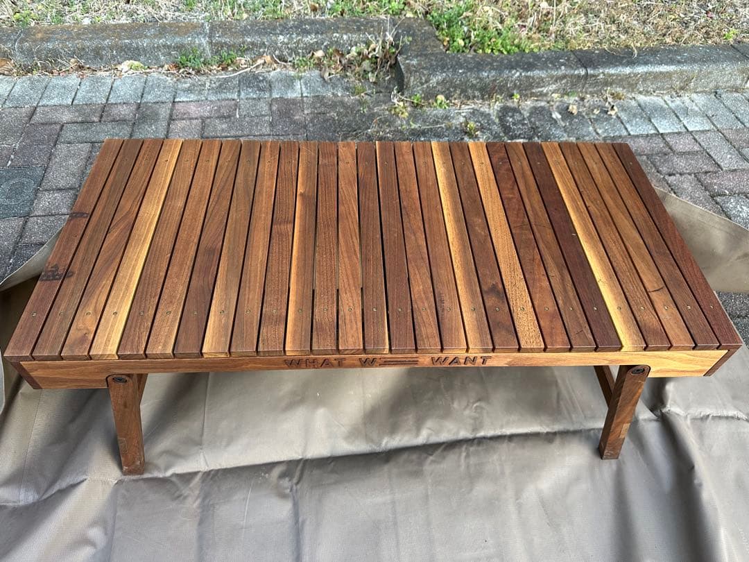 テーブル・チェア・ハンモック EXTENSIONTABLE/WHAT WE WANT