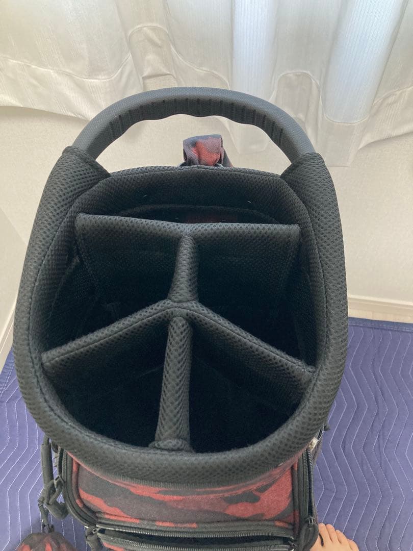 ZERO HALLIBURTON レッドカモ キャディバッグ