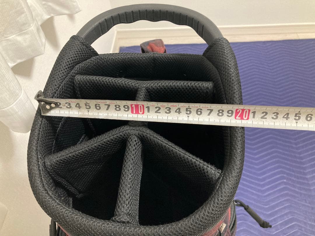 ZERO HALLIBURTON レッドカモ キャディバッグ