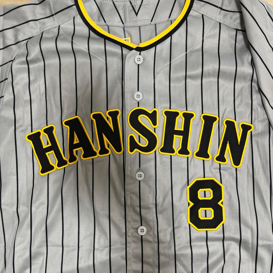 阪神タイガース　佐藤輝明　ビジターユニフォーム　オーセンティックプロコレ