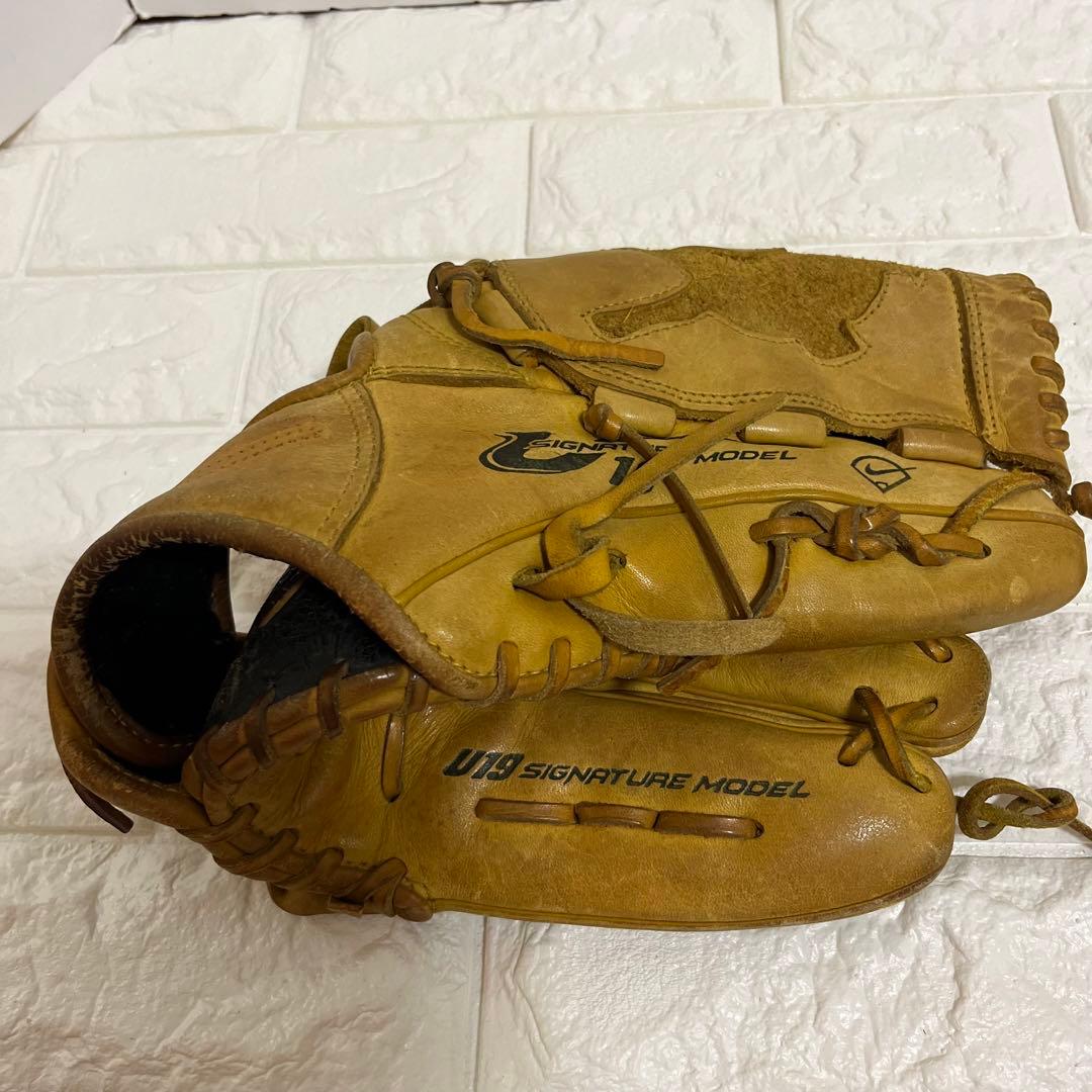 【軟式・右投げ】NIKE 上原浩治モデル 投手用グローブ　u19 ナイキ
