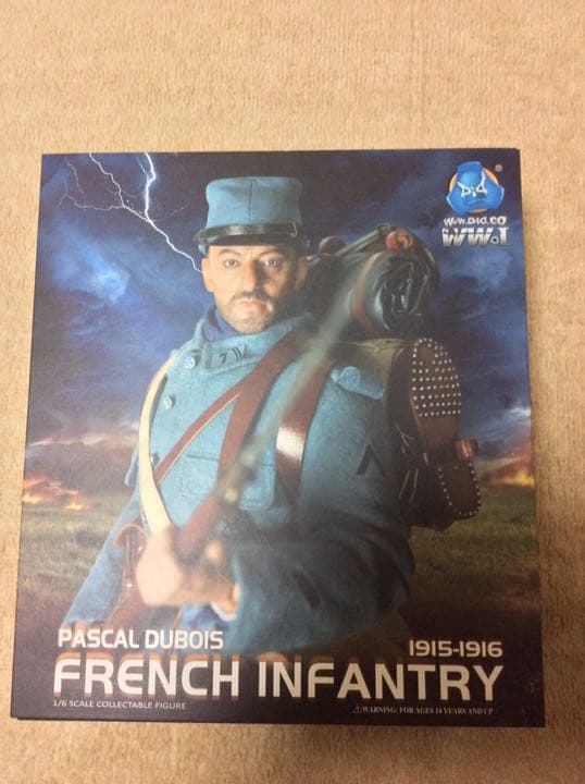 1/6 サイズ ミリタリー フィギュア 銃 兵士 第一次世界大戦 歴史 did
