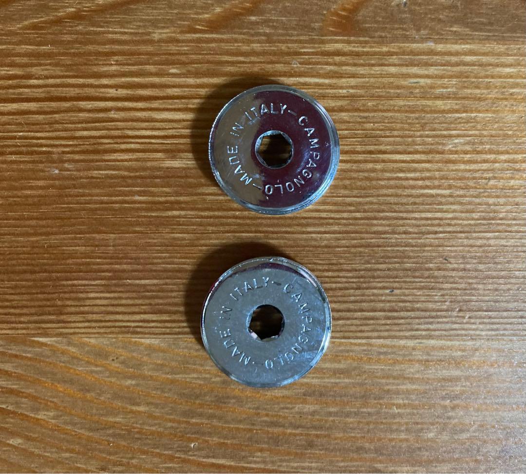 希少 美品 廃盤 カンパニョーロ ピスタ ピスト 170 チェーンリング 47T