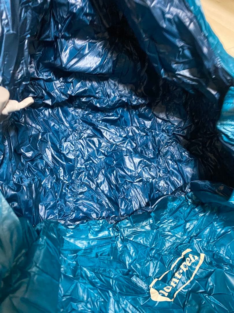 モンベル　シームレスダウンハガー800#3 ロング　1121408 中古