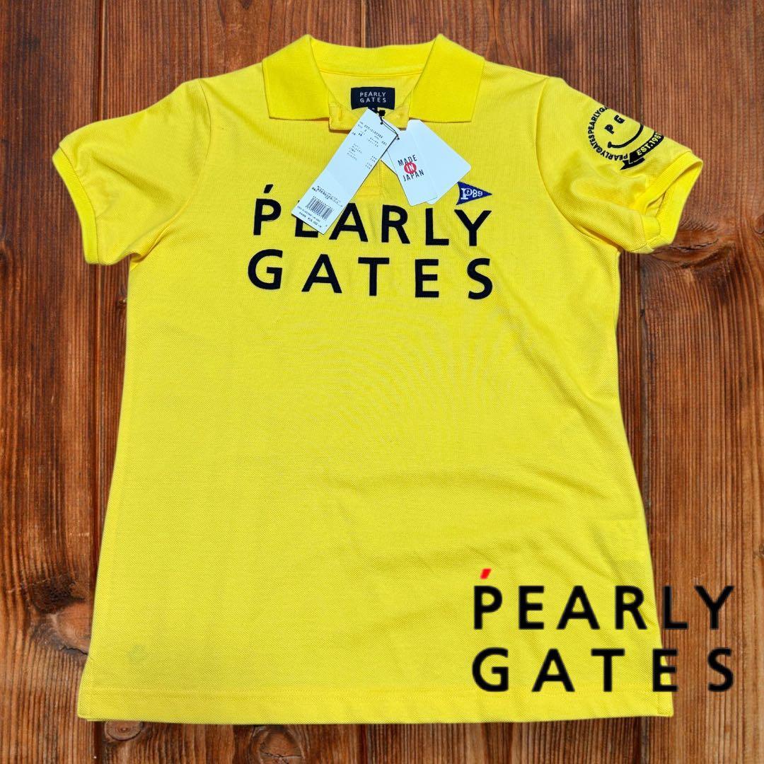 PEARLY GATES❣️BIG スマイルシリーズ レディースロゴポロ 2 新品