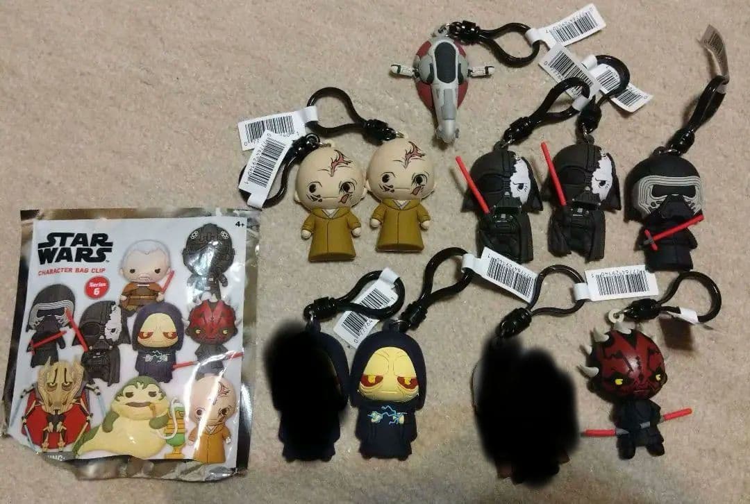 スター・ウォーズ アクリルキーホルダーセット