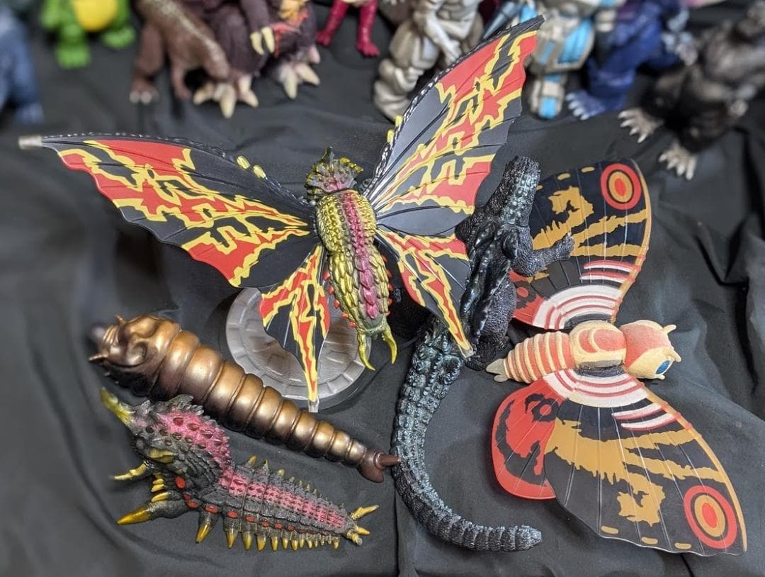 ゴジラ平成ＶＳシリーズ（バンダイ）ソフビフィギュアコンプリート20体セット