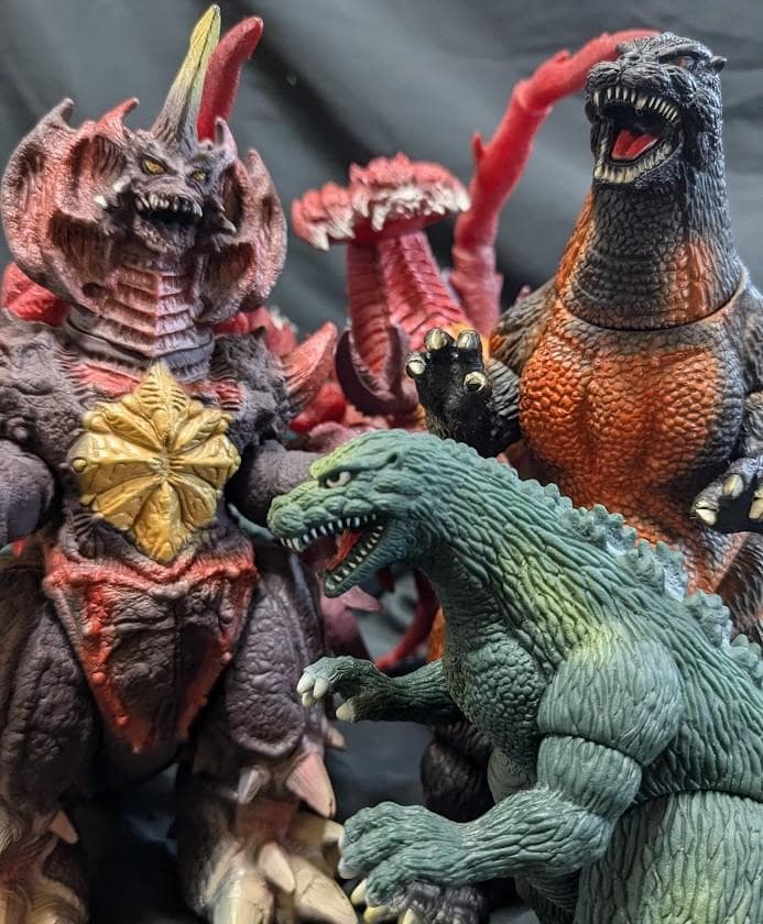 ゴジラ平成ＶＳシリーズ（バンダイ）ソフビフィギュアコンプリート20体セット
