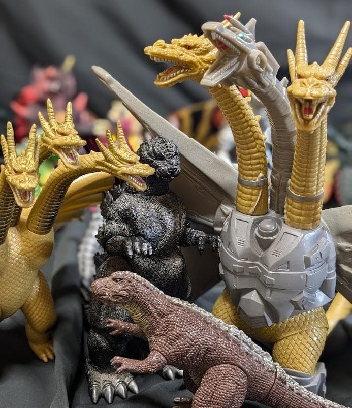 ゴジラ平成ＶＳシリーズ（バンダイ）ソフビフィギュアコンプリート20体セット