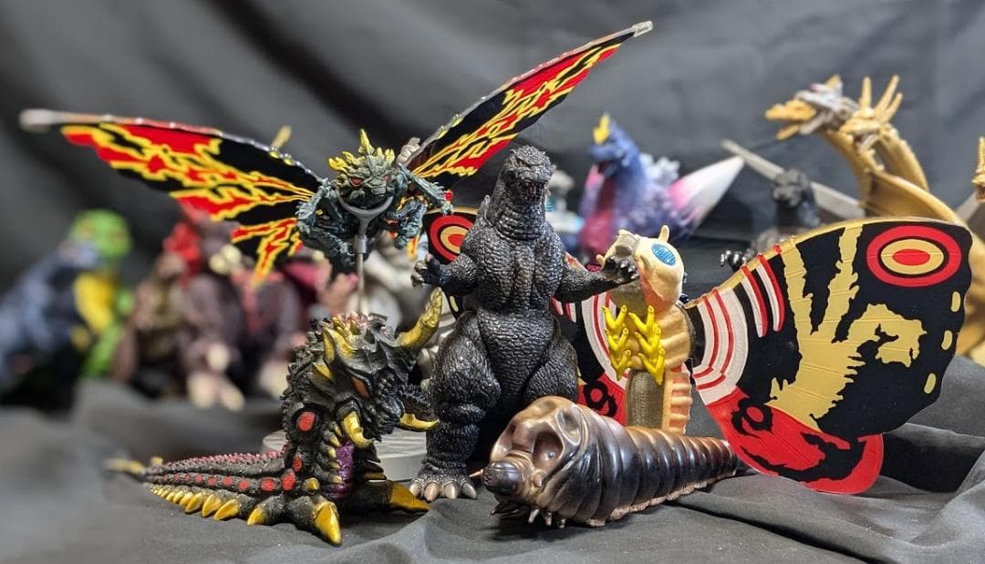 ゴジラ平成ＶＳシリーズ（バンダイ）ソフビフィギュアコンプリート20体セット