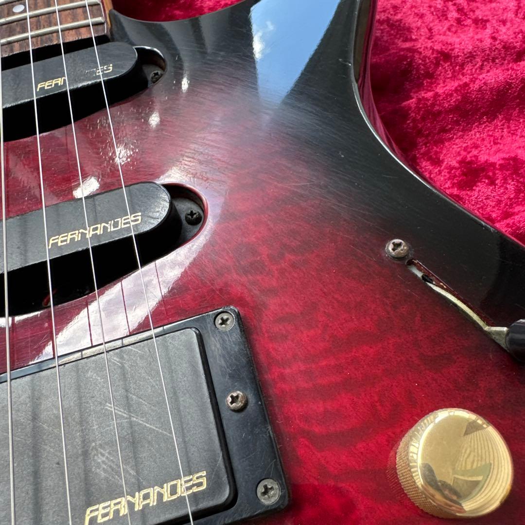 メンテ済 FERNANDES FGZ-550 SSHマウント エレキギター