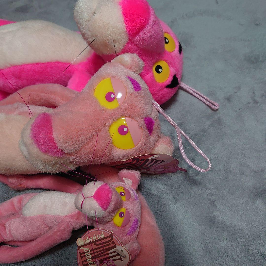 90年代 ピンクパンサー ぬいぐるみ ３体セット