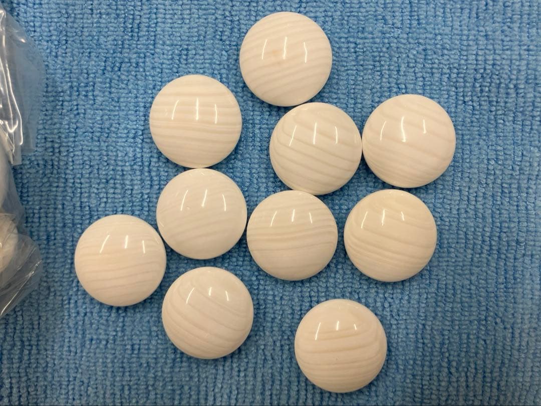 【新品未使用】囲碁　碁石　日向特製　本蛤　本那智黒　35号