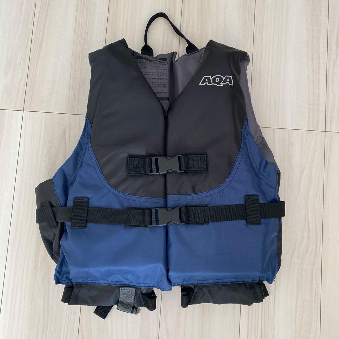 【kids用シューズ2足付き】LOGOSとAQAライフジャケットセット