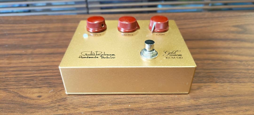 KCM-OD studiodaydream ゴールド ギターエフェクター
