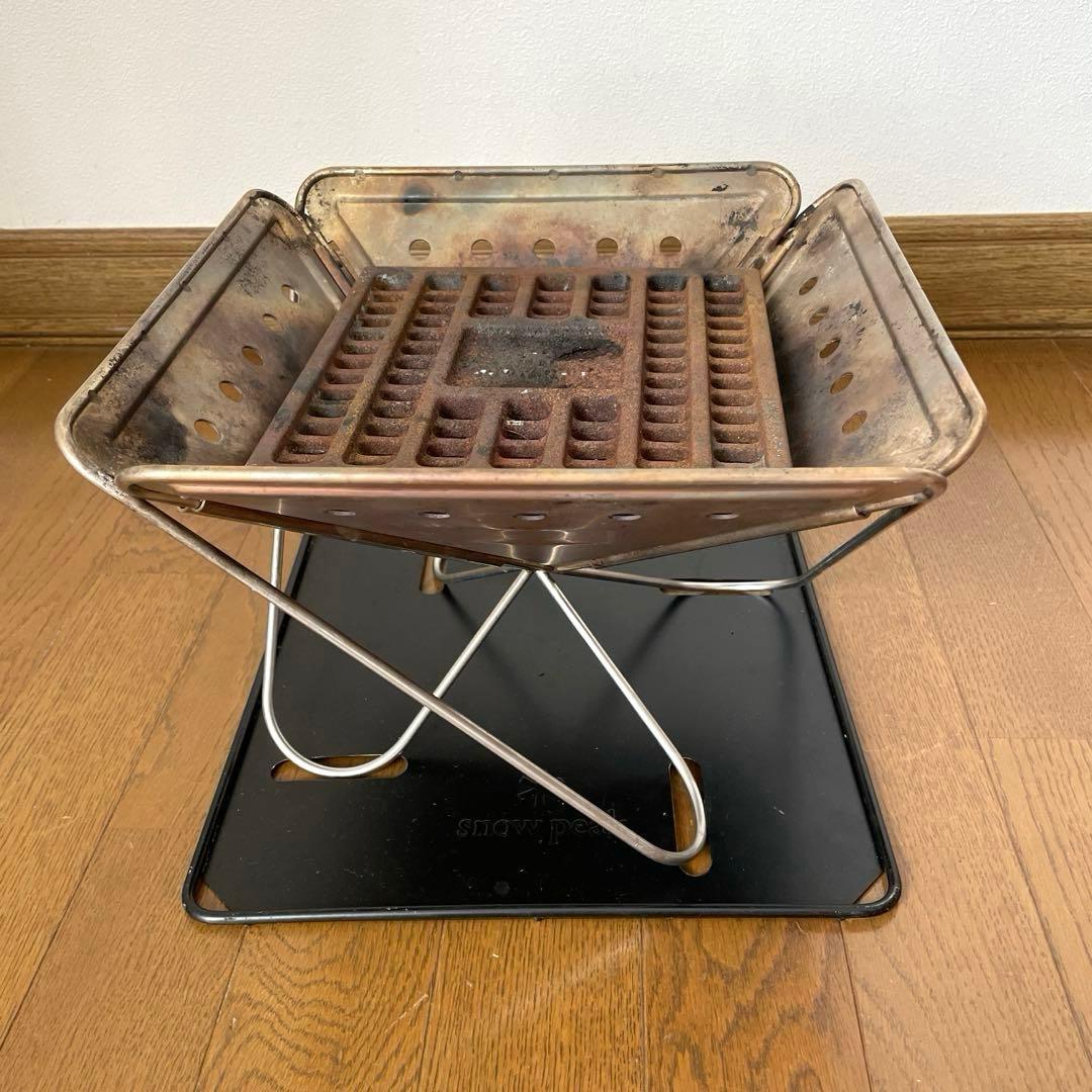 廃盤の焚火床Pro付き　スノーピーク 焚き火台S　セット