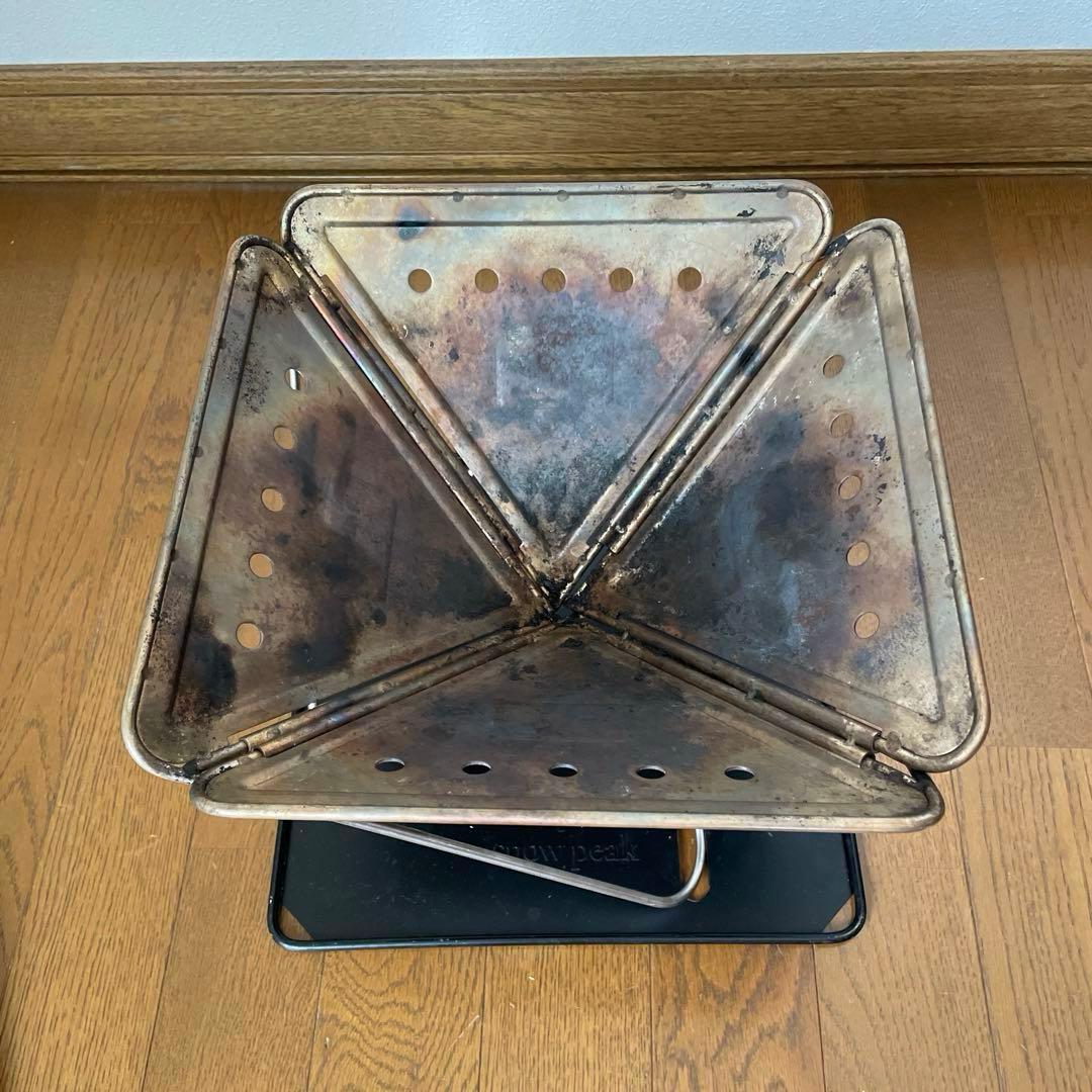 廃盤の焚火床Pro付き　スノーピーク 焚き火台S　セット